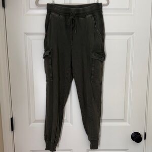 Aerie Olive Green Cargo Joggers
